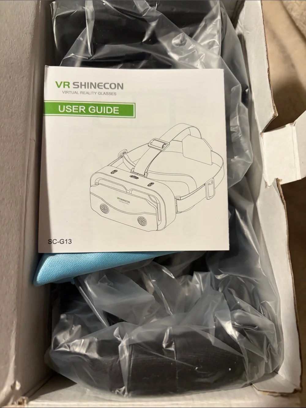 SC-G13 Virtual Reality Headset - Black